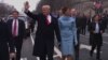 Donald și Melania Trump, parada de inaugurare, Washington, 20 ianuarie, 2017
