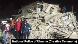 Наступствы расейскага ракетнага нападу на ўкраінскі горад Харкаў. 1 лістапада 2024