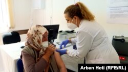 A quarter of Kosovo's 1.8-million-strong population has been vaccinated.