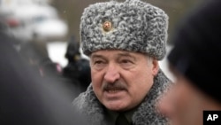 Belarusian strongman Alyaksandr Lukashenka (file photo)