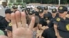 Belarusian Police Disperse Protest Over Detentions 