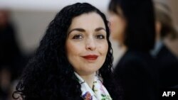 Претседателката на Косово, Вјоса Османи