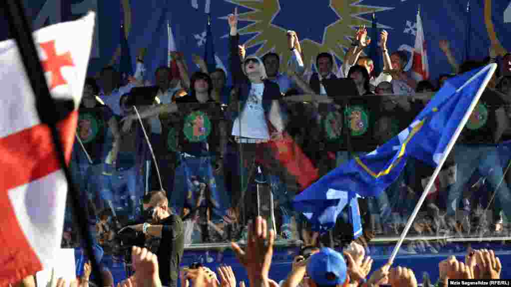 Georgia -- Rally of “Kartuli Otsneba” (Georgian Dream), Tbilisi, 29Sep2012