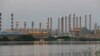 A general view of the Abadan oil refinery in southwest Iran.