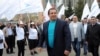 Armenia - Prosperous Armenia Party (BHK) leader Gagik Tsarukian campaigns in Hrazdan, 11Apr2012.