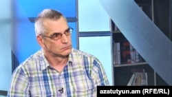 Ричард Киракосян в студии «Азатутюн ТВ», Ереван, 25 августа 2017 г․ 