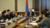 Հայաստան – Նախագահ Սերժ Սարգսյանը հանդիպում է սահմանադրական բարեփոխումների հանձնաժողովի հետ, Երևան, 10 ապրիլի, 2014թ․