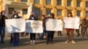 Բողոքի ակցիա կորոնավիրուսի կապակցությամբ սահմանված կարանտինի դեմ, Թբիլիսի, 30 հունվարի, 2021թ.
