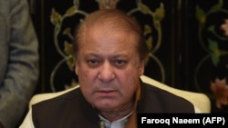 Former Pakistani prime minister Nawaz Sharif
