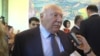 Armenia -- Cyprus Attorney General Petros Clerides answers RFE/RL's question, Yerevan, 01Jul2013.