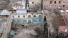 Armenia - Destruction of the roof of the closed market, where?, 02Mar2012