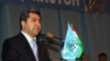 IRP leader Muhiddin Kabiri at a party congress in December 2009