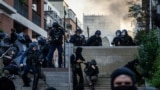 Столкновения с полицией в Тулузе