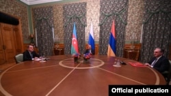 Հայաստանի, Ռուսաստանի և Ադրբեջանի արտգործնախարարների բանակցությունները Մոսկվայում, 9-ը հոկտեմբերի, 2020